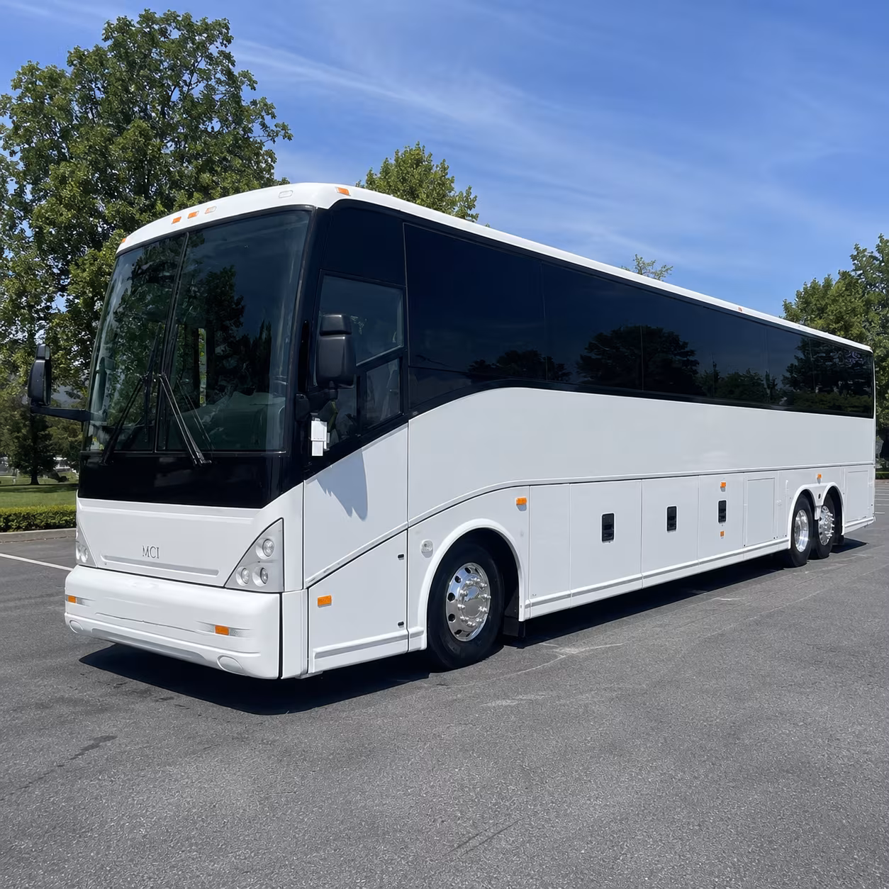 bus rental options for shelby trips