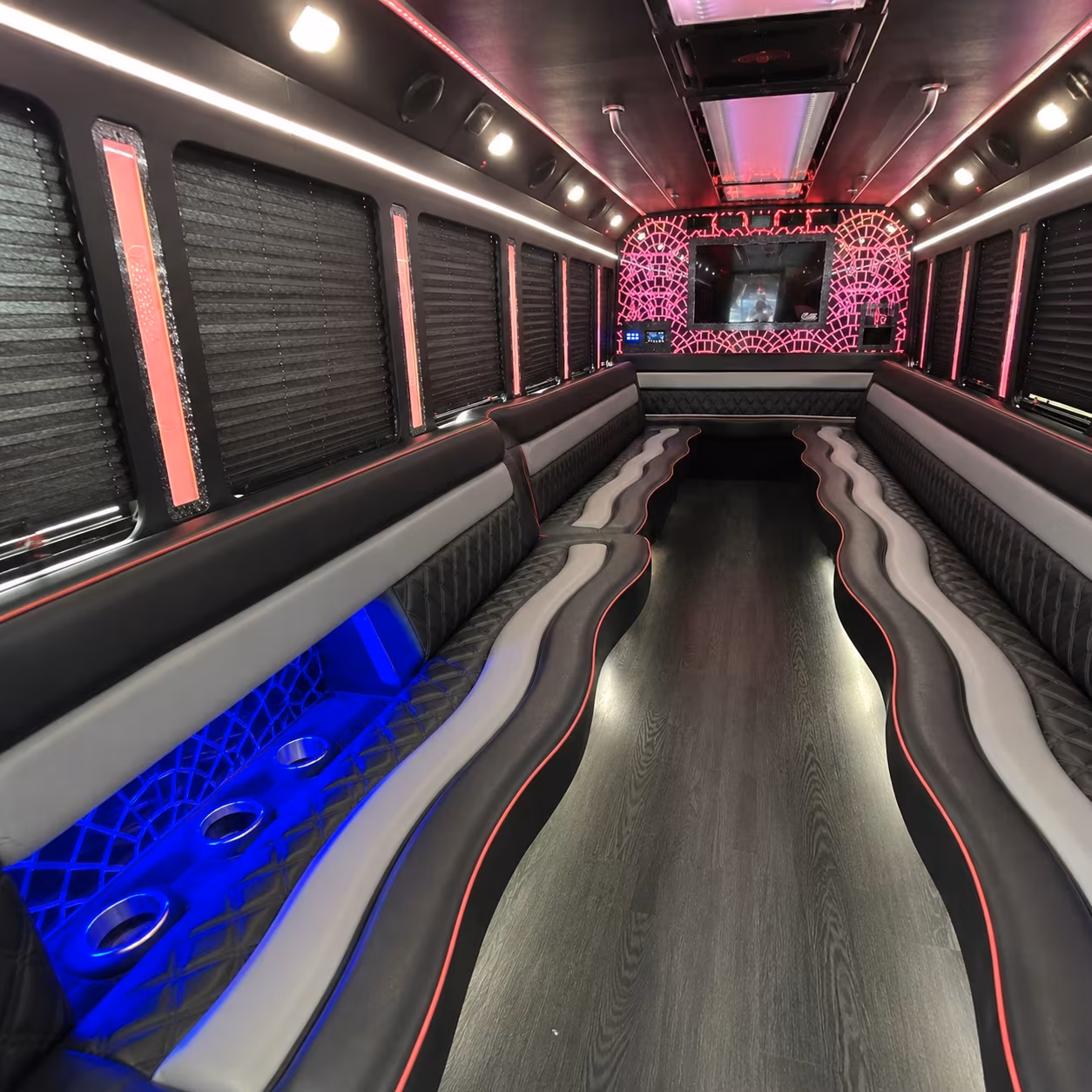 no matter the venue a party bus turns the ride into the event