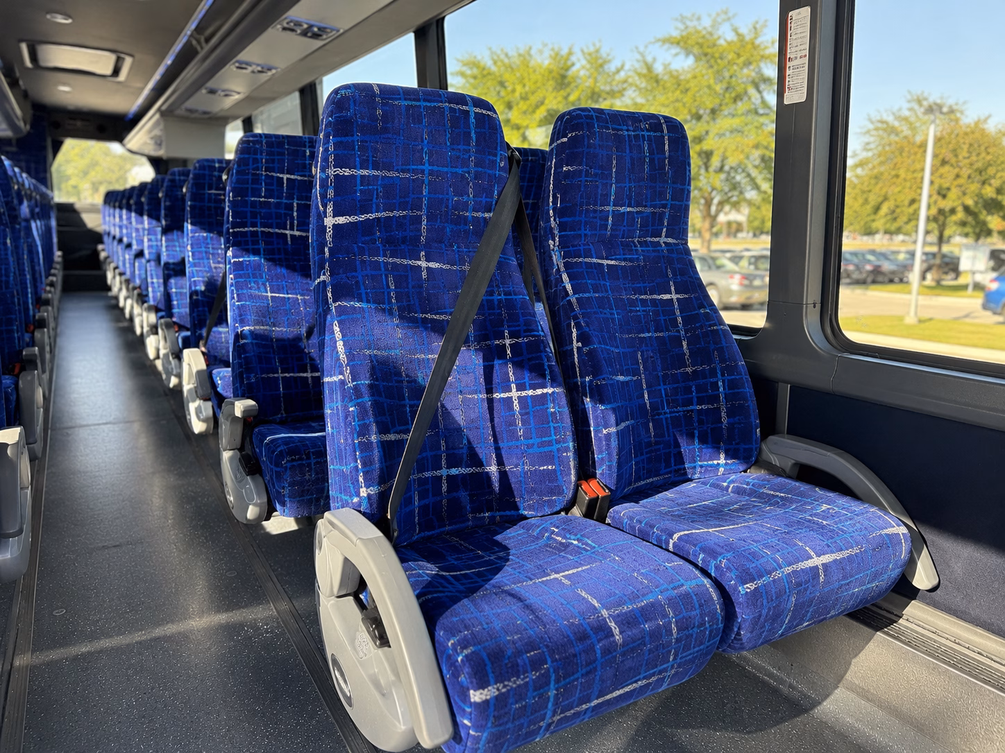 shelby charter bus rental