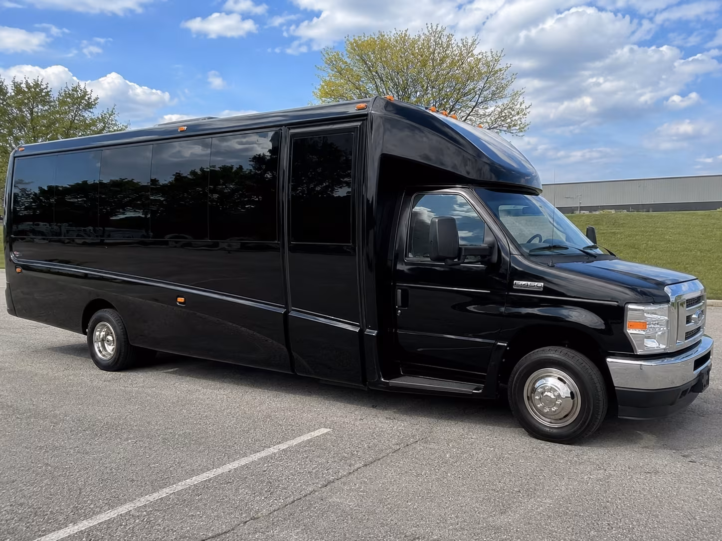 shelby corporate event transportation onboard seating