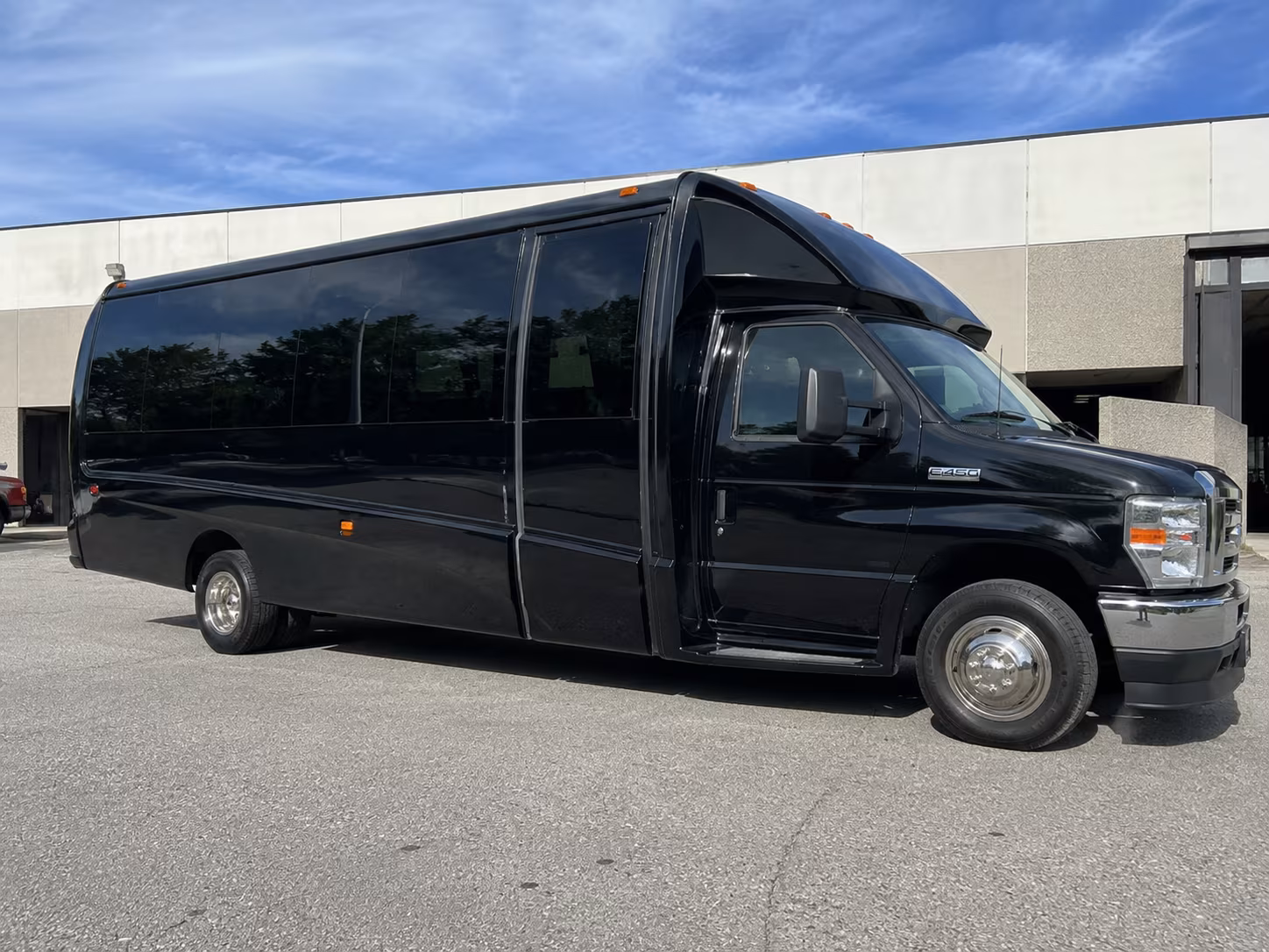 shelby private event transportation onboard seating